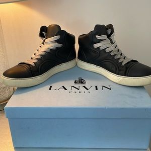 Lanvin High Top Sneakers